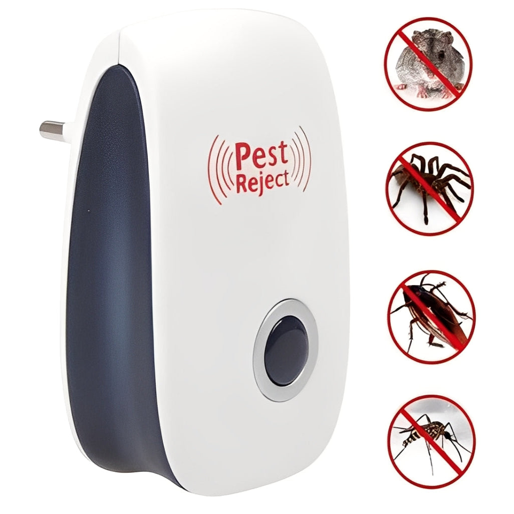 Plug-In Ultrasonic Pest Deterrent Device for Household Use