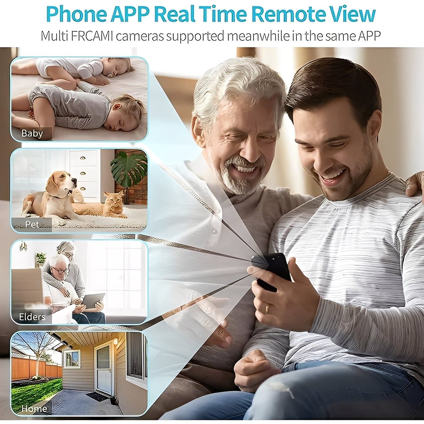 Magnetic Mini Wireless Camera Live Feed Video and Audio