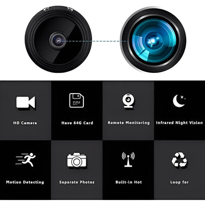 Magnetic Mini Wireless Camera Live Feed Video and Audio