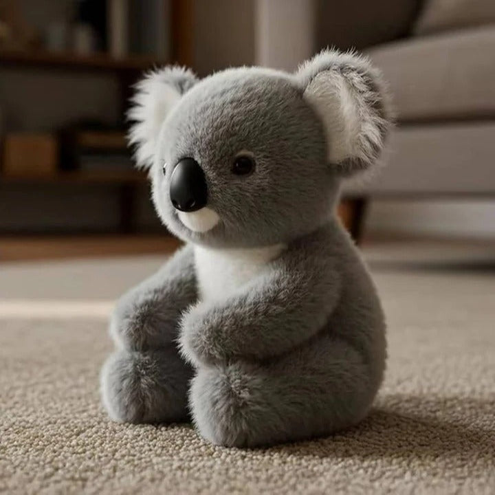 Koala Plush Toy Soft Weighted Design Realistic Style