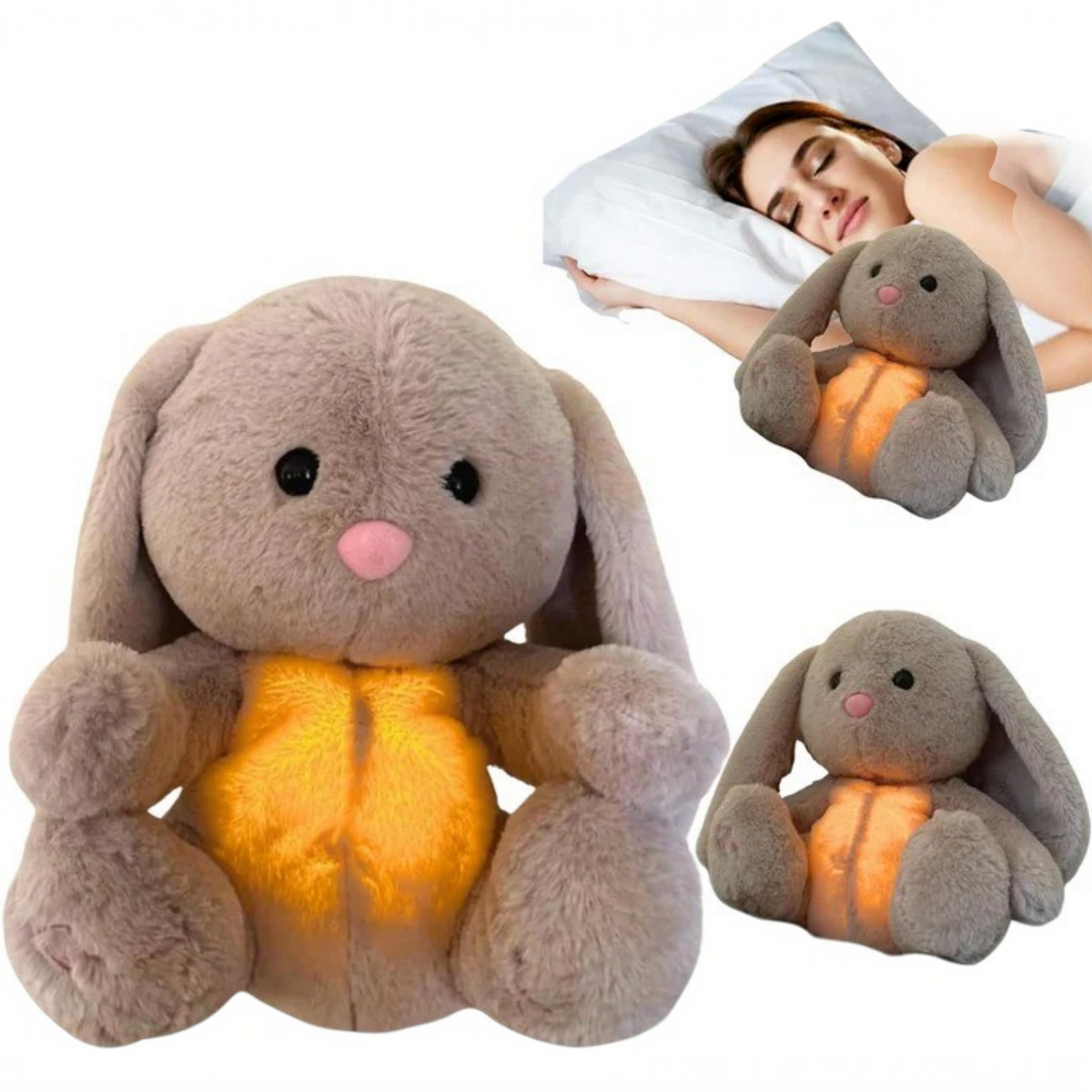 Stuffed Animal Bunny with Motion Feature