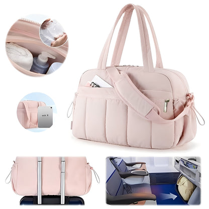 Travel Toiletry Bag with Multiple Compartments