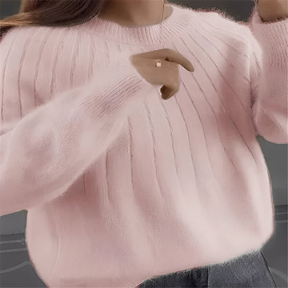Women's Cashmere Knitted Sweater for Cold Weather
