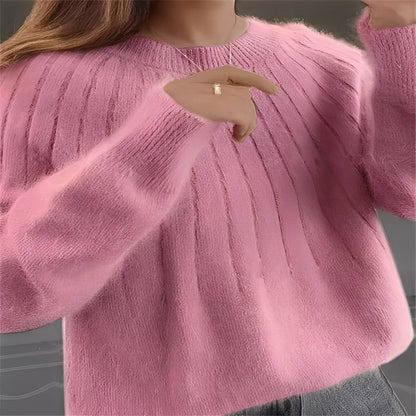 Women's Cashmere Knitted Sweater for Cold Weather
