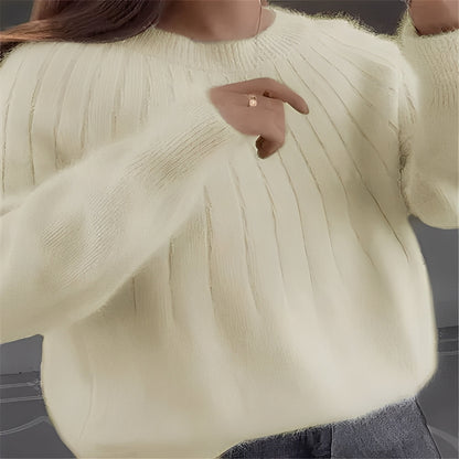 Women's Cashmere Knitted Sweater for Cold Weather