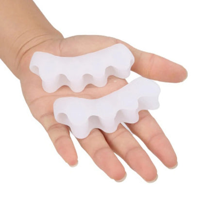 Toe Support Splint, Silicone Separator Brace for Foot Comfort