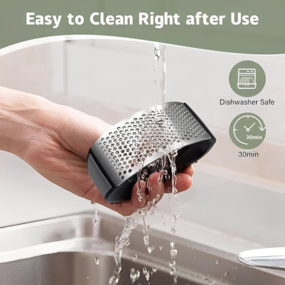 Garlic Rocker Press Set Kitchen Tool and Mincer