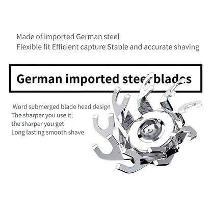 Men's Electric Shaver Mini Magnetic for Face and Beard