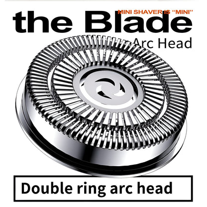 Men's Electric Shaver Mini Magnetic for Face and Beard