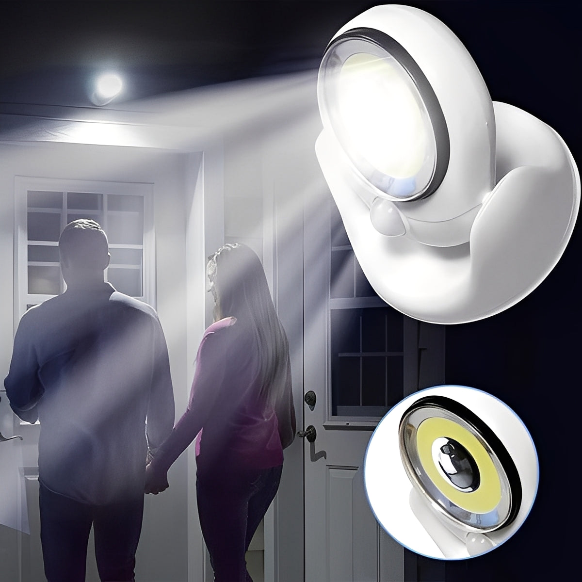 LED Motion Sensor Light Outdoor Weatherproof and Durable