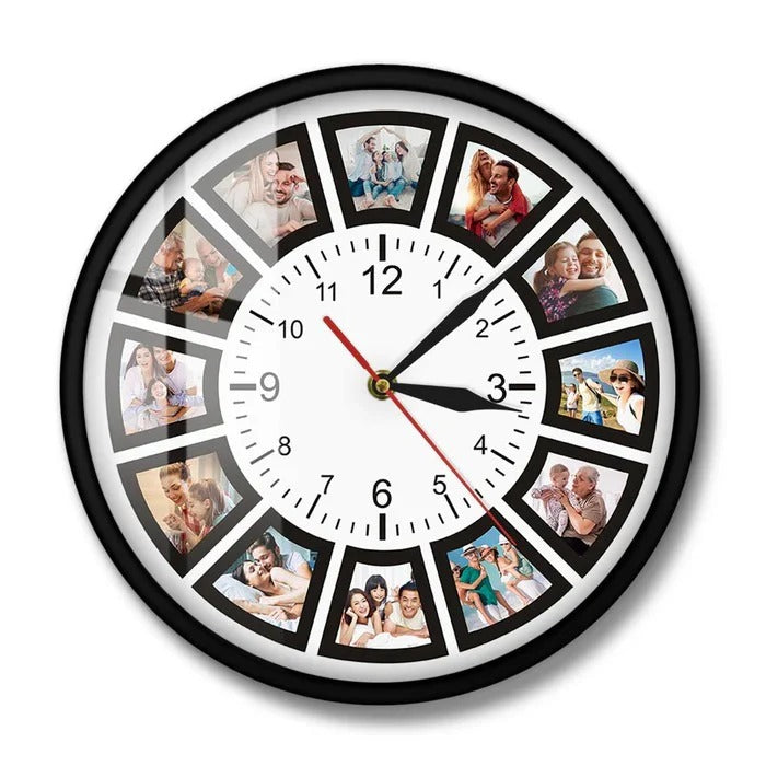 Custom Wall Clock Personalized for Home and Office Decor