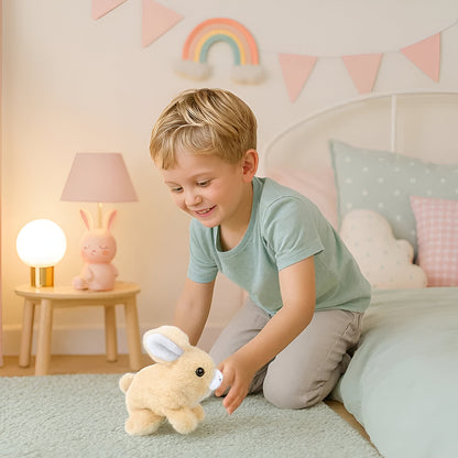Plush Bunny Toy Interactive