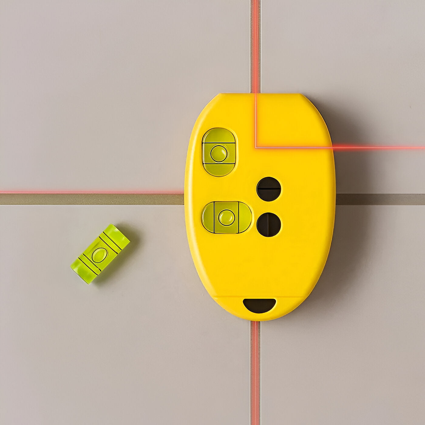 Laser Level with Right Angle Beam for Floor and Tile Layout