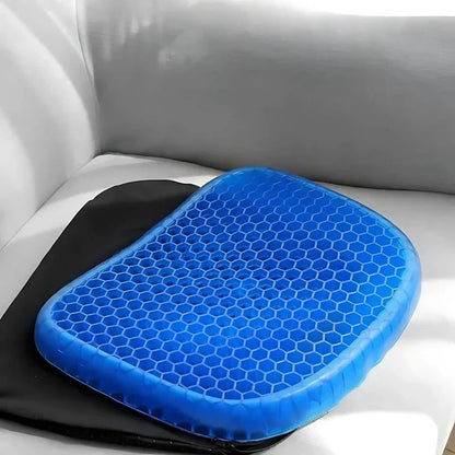 Ergonomic Gel Seat Cushion for Office Car and Wheelchair Lower Back Support