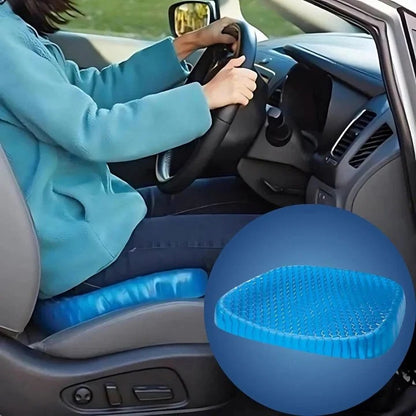Ergonomic Gel Seat Cushion for Office Car and Wheelchair Lower Back Support