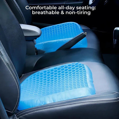 Ergonomic Gel Seat Cushion for Office Car and Wheelchair Lower Back Support