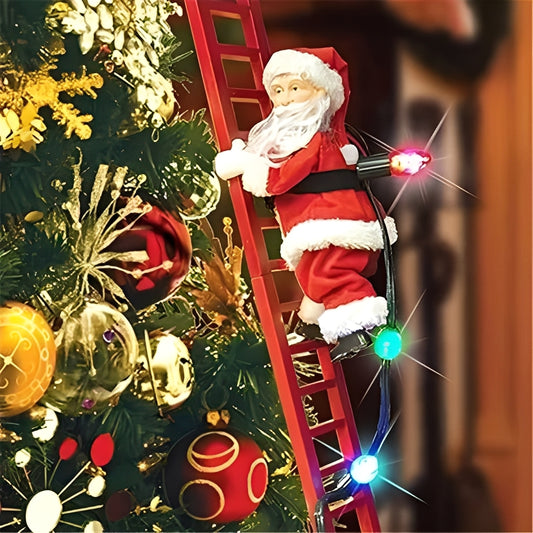 Climbing Santa Christmas Decoration