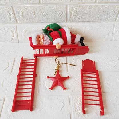 Climbing Santa Christmas Decoration