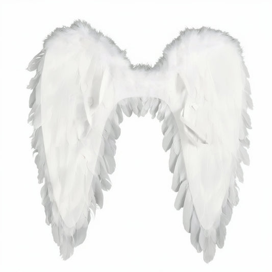 Angel Wings Costume Feathered for Adults and Kids