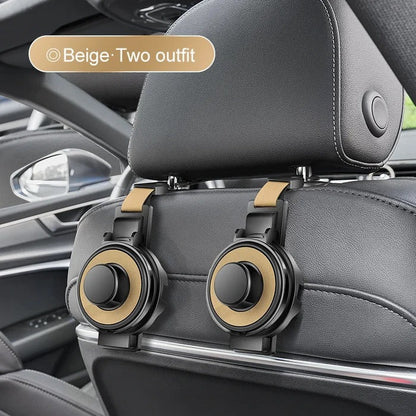 Seat Headrest Hook for Car Organization and Vehicle Storage