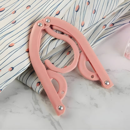 Portable Clothes Hanger Foldable for Travel and Camping