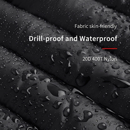 Outdoor Hiking and Skiing Pants Thermal Goose Down with Zipper