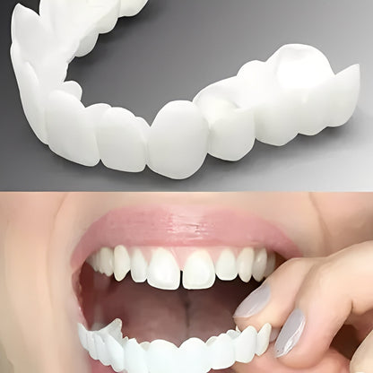 Snap-On Dentures Adjustable for Better Fit and Appearance