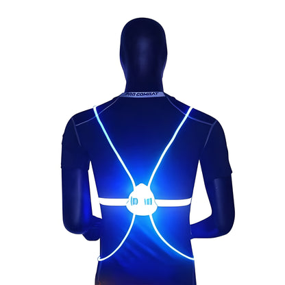 LED Flash Night Vest Reflective for Running and Cycling