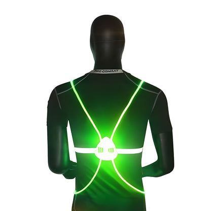LED Flash Night Vest Reflective for Running and Cycling