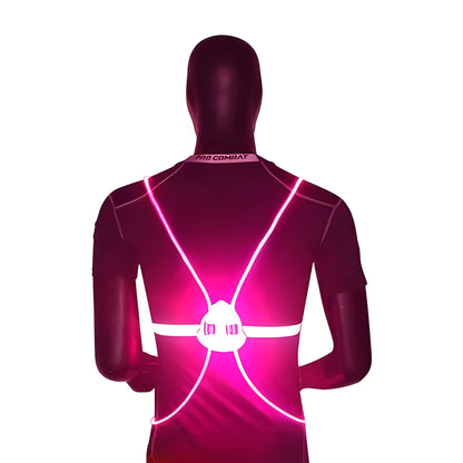 LED Flash Night Vest Reflective for Running and Cycling
