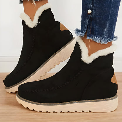 Winter Ankle Boots for Snow and Cold Weather Protection