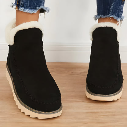 Winter Ankle Boots for Snow and Cold Weather Protection
