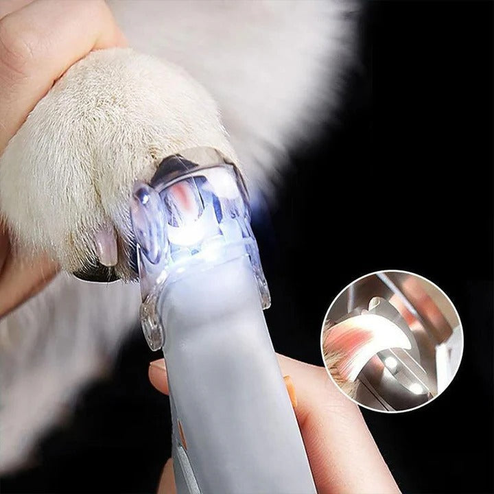 Dog Nail Clipper with Safety Guide and Sensor