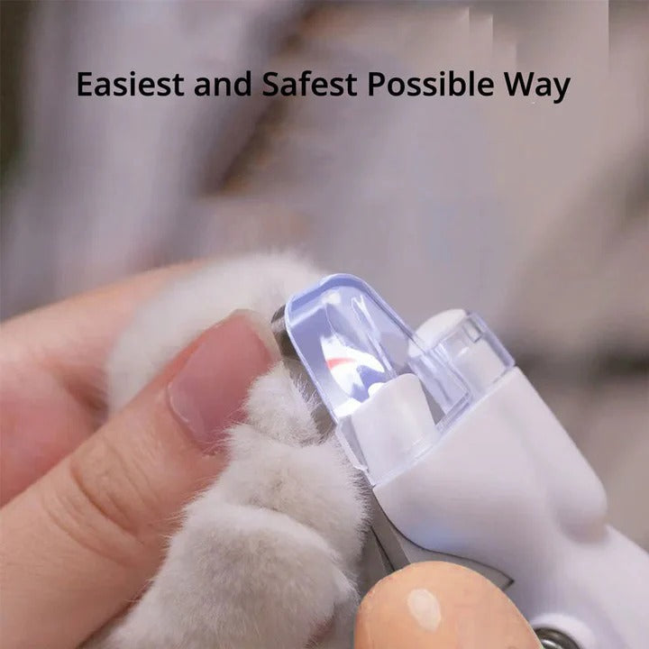 Dog Nail Clipper with Safety Guide and Sensor
