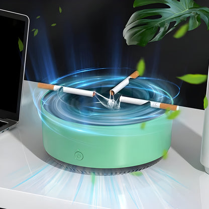 Smart Ashtray Device 2-in-1 for Home Air Quality