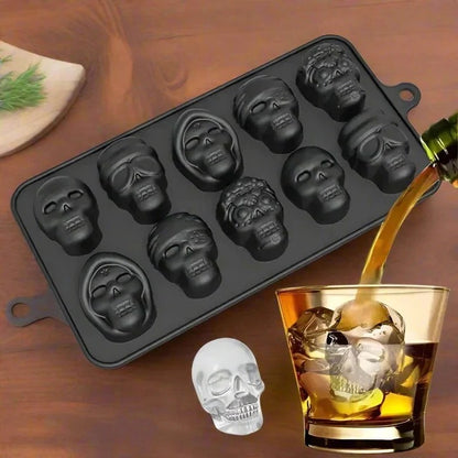 Ice Cube Tray Skull Shaped