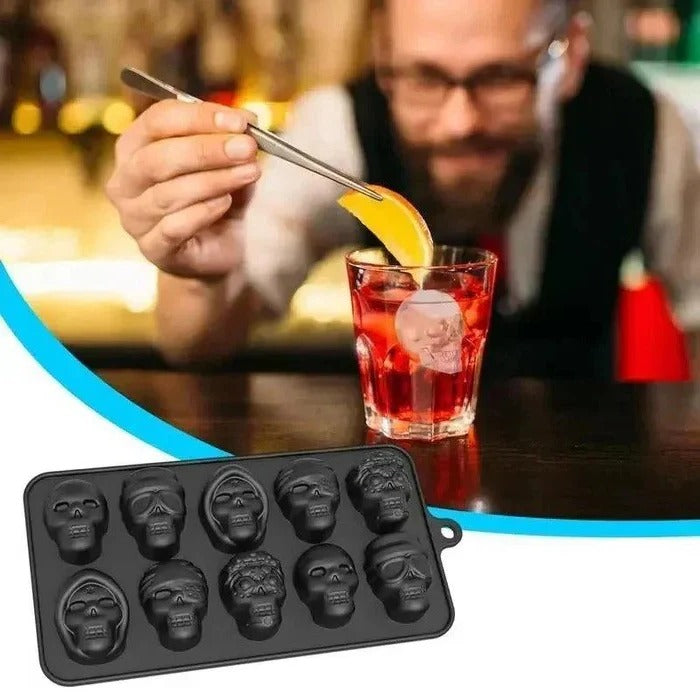 Ice Cube Tray Skull Shaped