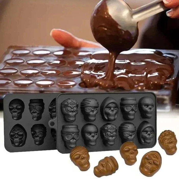 Ice Cube Tray Skull Shaped