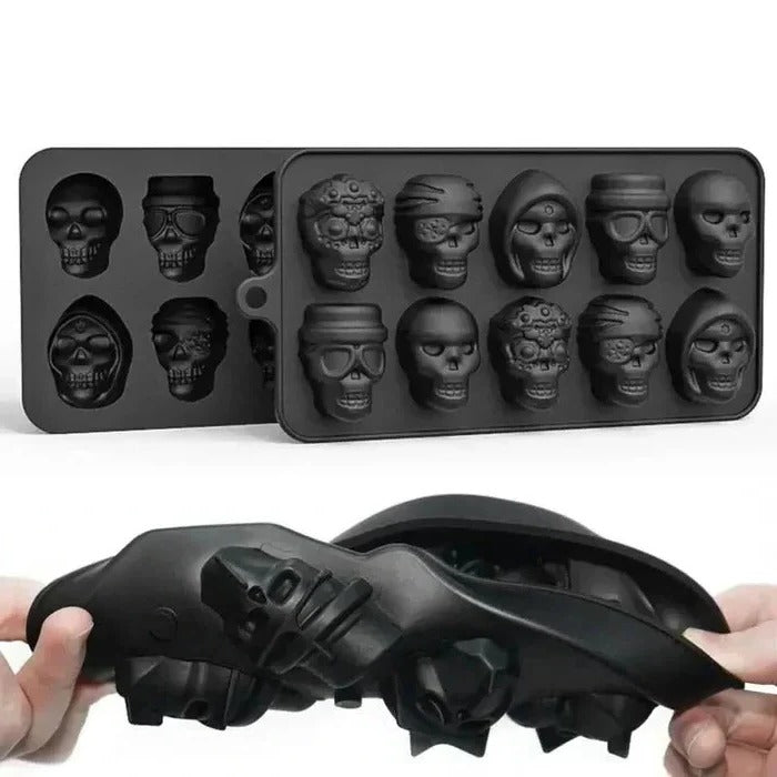 Ice Cube Tray Skull Shaped