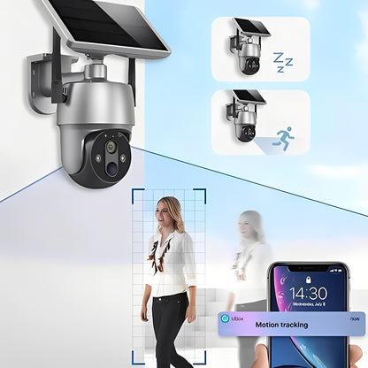 Outdoor Surveillance Camera Solar Powered and Wireless