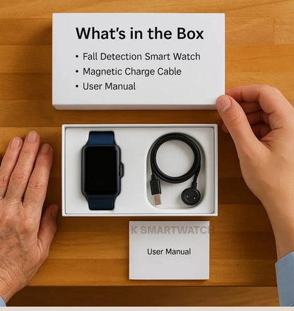 Smartwatch with Fall Detection for Seniors and Safety Monitoring