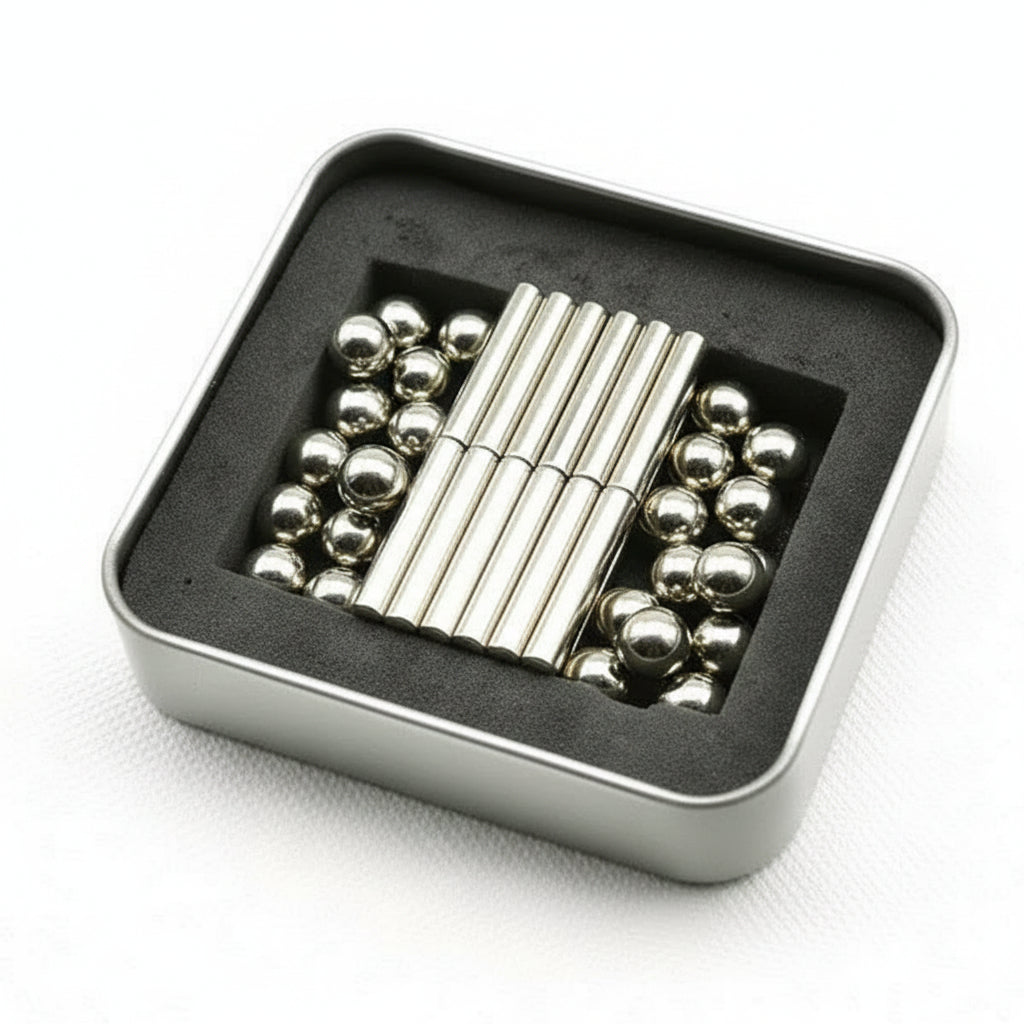 Building Set Magnetic Sticks and Balls for Kids and Construction