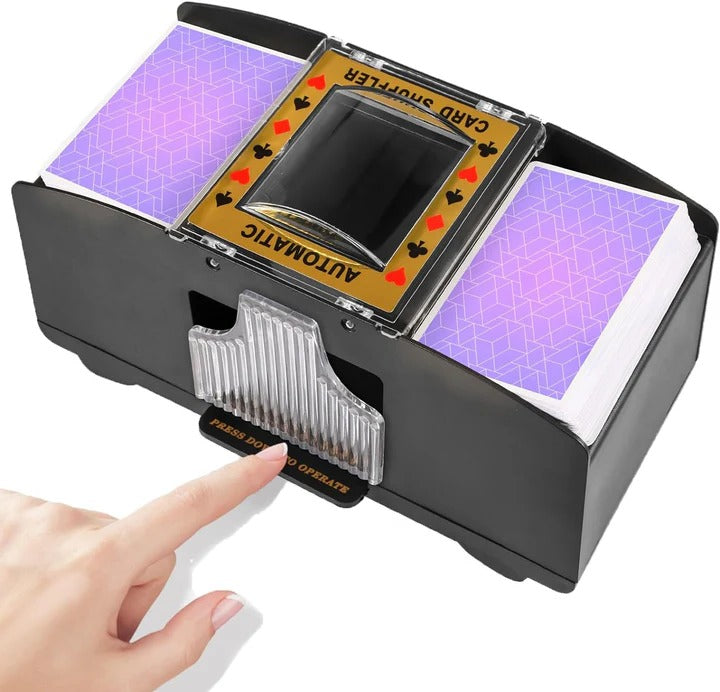 Automatic Card Shuffler for Playing Cards