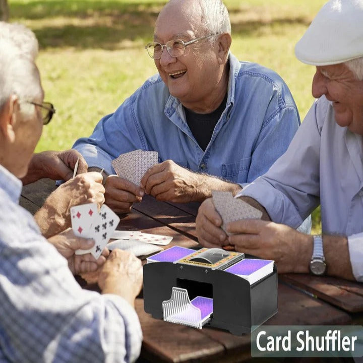 Automatic Card Shuffler for Playing Cards