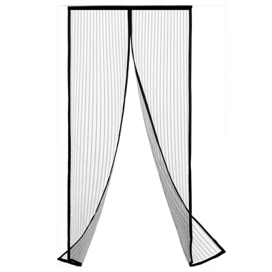 Magnetic Door Screen for Mosquito Protection and Air Flow