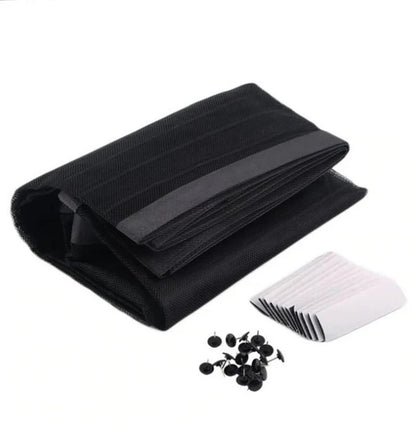 Magnetic Door Screen for Mosquito Protection and Air Flow