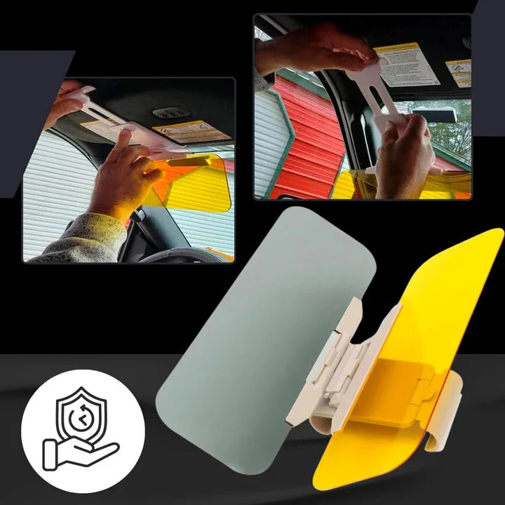 Car Visor Extender Dual Use for Day and Night Driving