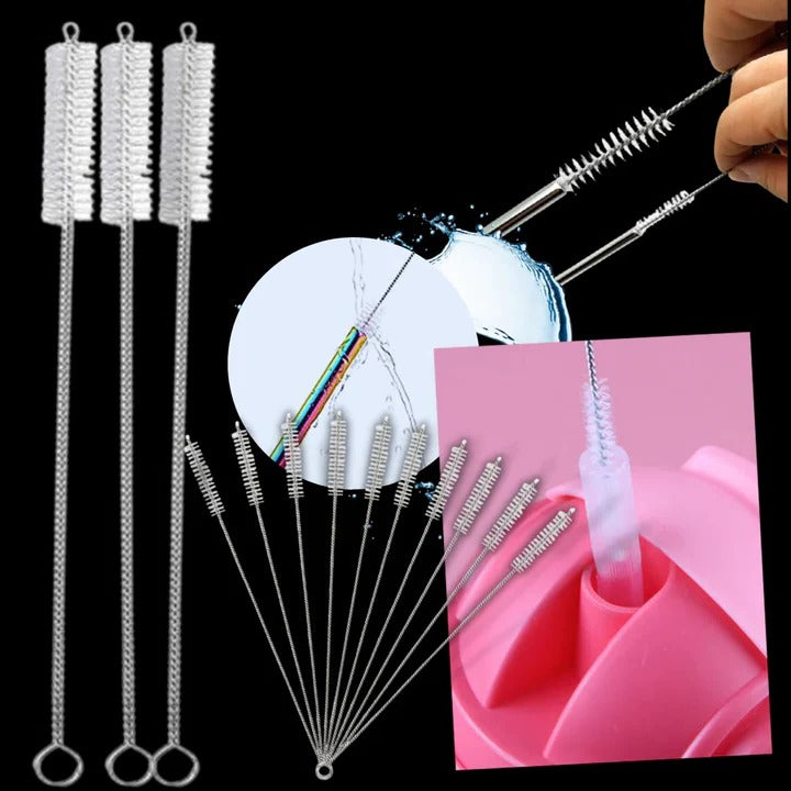 Cleaning Brushes for Reusable Straws and Bottles
