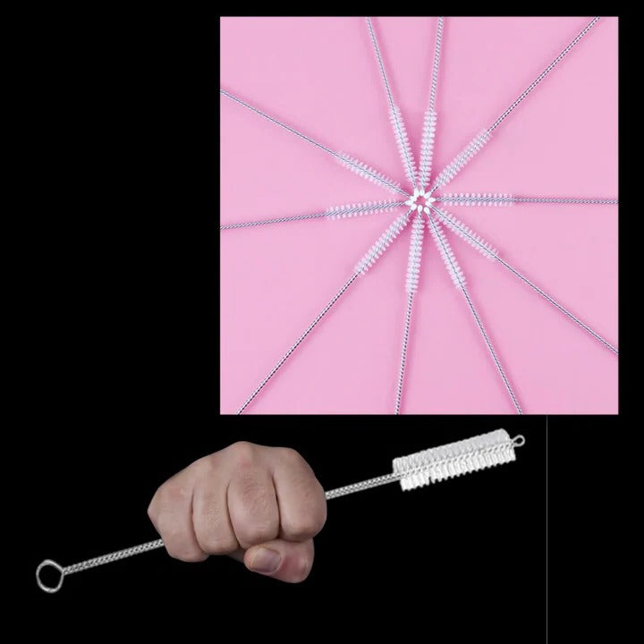 Cleaning Brushes for Reusable Straws and Bottles