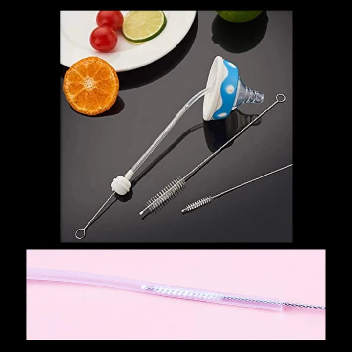 Cleaning Brushes for Reusable Straws and Bottles